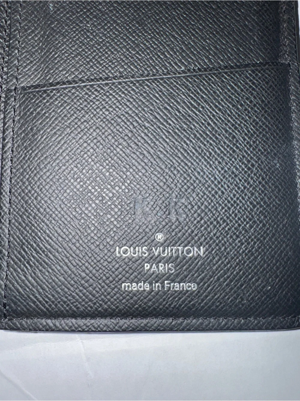 Louis Vuitton Damier Graphite Long Card in Black and Dark Gray
